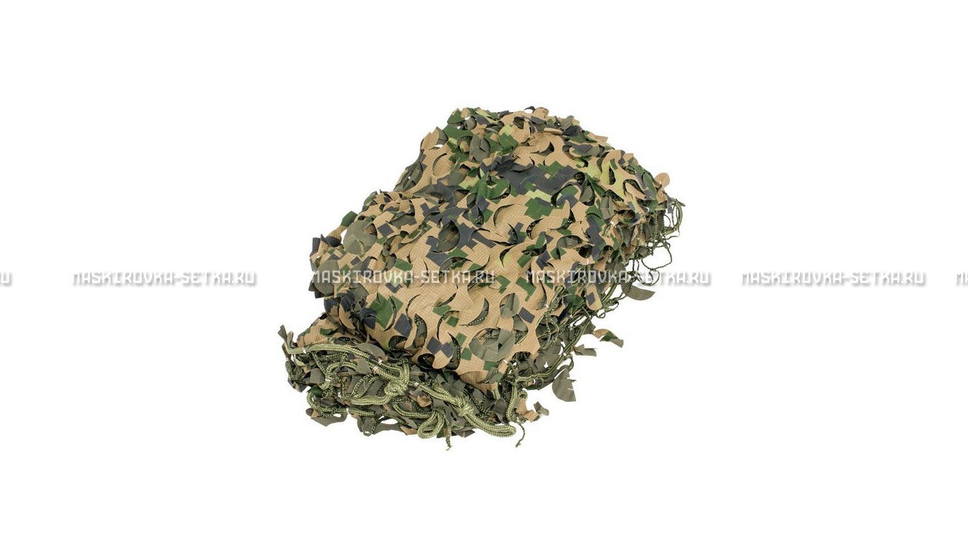 Массеть Camosystems Пейзаж-Профи Лес 3D 1,8х6 м  – купить по цене 7700 руб. в интернет-магазине в городе Астрахань картинка 6
