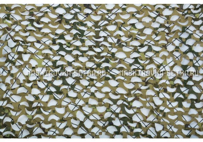 Массеть Camosystems Пейзаж-Профи Милитари 3D 1,8х6 м  – купить по цене 7700 руб. в интернет-магазине в городе Астрахань картинка 2