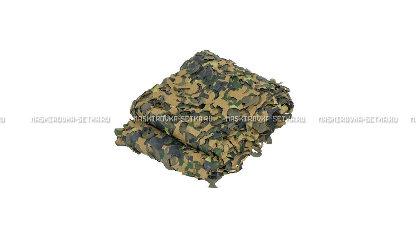 Сетка Camosystems Пейзаж Лес 3D 2,2х6 м  – купить по цене 6200 руб. в интернет-магазине в городе Астрахань картинка 6