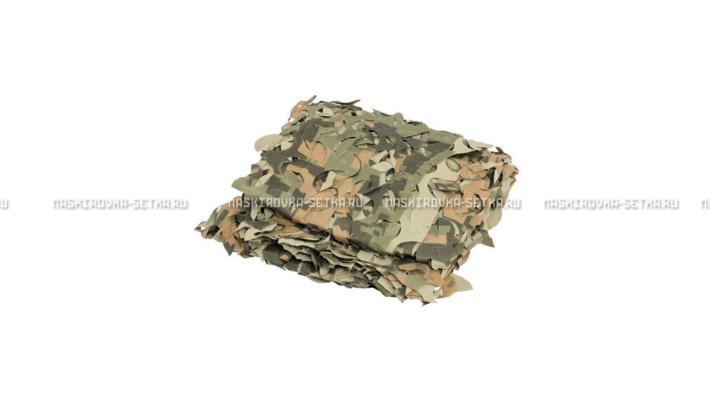 Сетка Camosystems Пейзаж Полынь 3D 2,4х6 м  – купить по цене 6200 руб. в интернет-магазине в городе Астрахань картинка 6