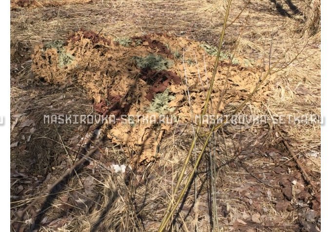 Маскировочная сеть МКТ-3П Камыш 2х3 м – купить по цене 3200 руб. в интернет-магазине в городе Астрахань картинка 5