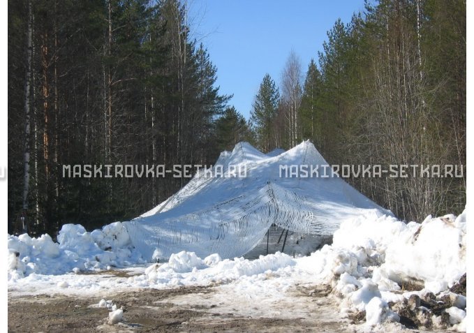 Маскировочный комплект МКТ-2С Снег 12х18 м без АП – купить по цене 58200 руб. в интернет-магазине в городе Астрахань картинка 4