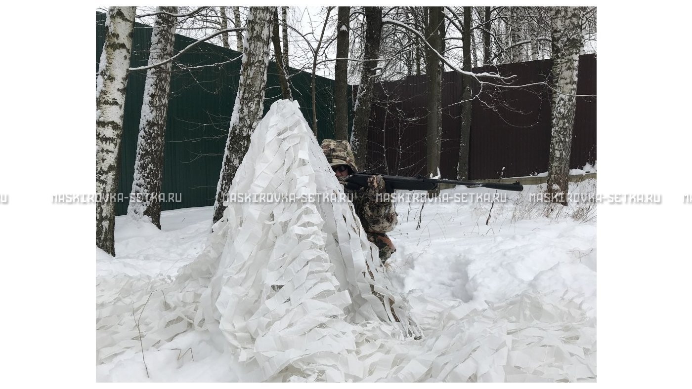 Маскировочная сеть МКТ-2С Снег 3х3 м – купить по цене 2100 руб. в интернет-магазине в городе Астрахань картинка 17