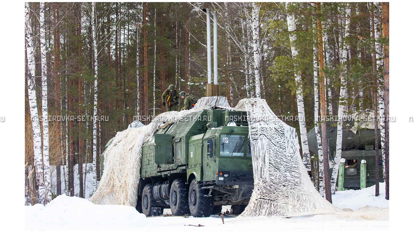 Маскировочный комплект МКТ-2С Снег 12х18 м без АП – купить по цене 58200 руб. в интернет-магазине в городе Астрахань картинка 28