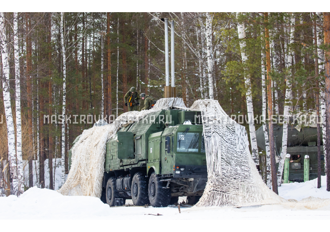 Маскировочный комплект МКТ-2С Снег 12х18 м без АП – купить по цене 58200 руб. в интернет-магазине в городе Астрахань картинка 5
