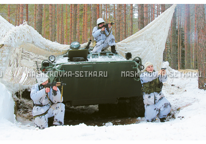 Маскировочный комплект МКТ-2С Снег 12х18 м без АП – купить по цене 58200 руб. в интернет-магазине в городе Астрахань картинка 6