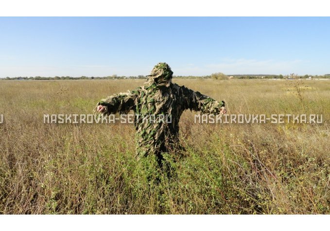 Маскировочный халат Taganrog Кикимора – купить по цене 3550 руб. в интернет-магазине в городе Астрахань картинка 1